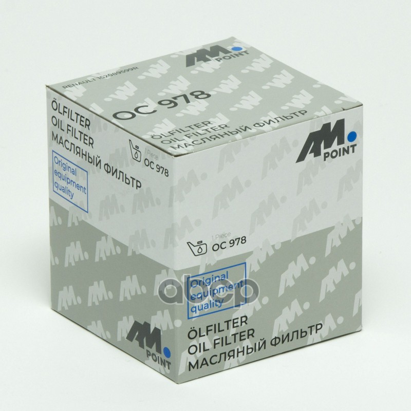 Фильтр масляный DACIA DOKKER Estate (KE_)  DACIA DOKKER Express Box  DACIA DUSTER (HM_)  DACIA DUSTER (HS_)  DACIA LODGY (JS_)  DACIA LOGAN II  DACIA LOGAN MCV II  DACIA SANDERO II  INFINITI Q30  MERCEDES-BENZ A-CLASS (W176)  MERCEDES-BENZ B-CLASS (W246,