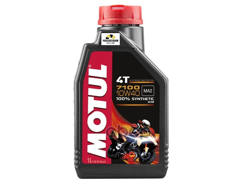 Motul 7100 4T (Ma2) 10W40  1Л. 100% Синт. (Масло Моторн. Для 4T Мотоц.) MOTUL арт. 112874