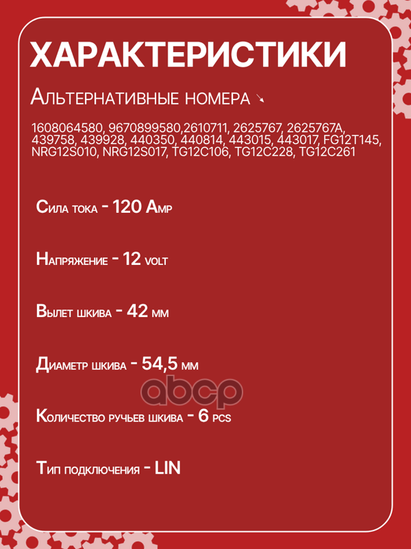 Генератор восстановленный