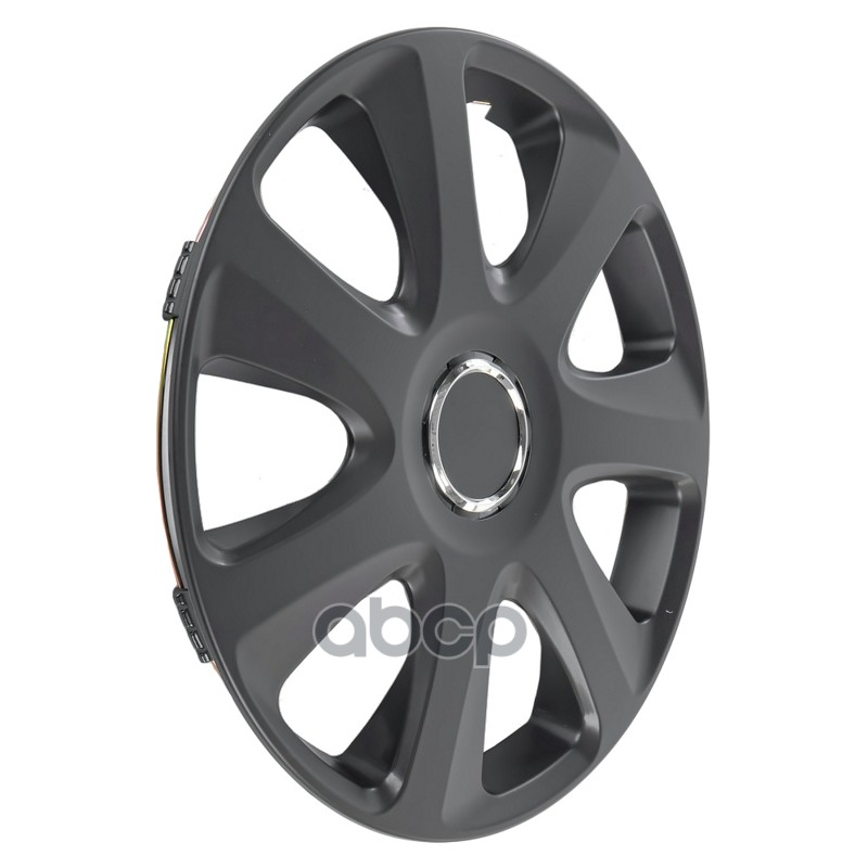 Колпаки R16 Saturn 4шт (черно-матовые) ABS-пластик ARNEZI A0702040