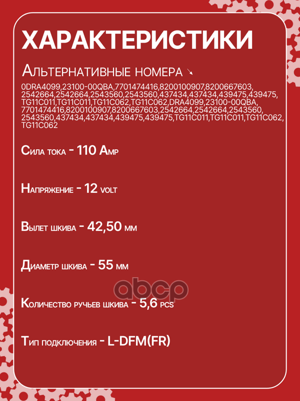 Генератор восстановленный