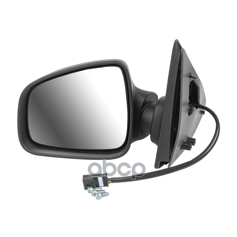 Зеркало боковое электропривод левое с накладкой для RENAULT Logan 2_Sandero 2014