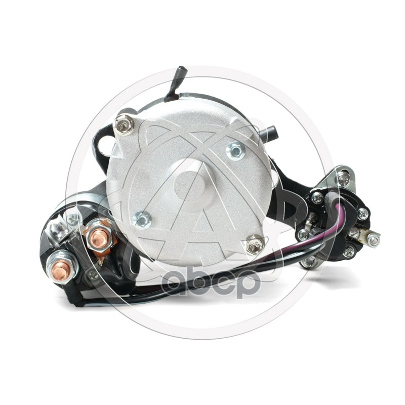 Стартер 536.3708010-02 AE, 24В, 6кВт, с доп. реле, для двиг. ЯМЗ-536 (z=10), (M9