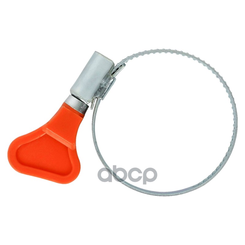 Хомут червячный 30-45/9мм с ключом, стандарт, W1(оцинк.)