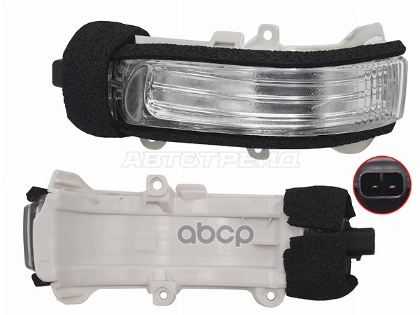 Поворот в зеркало (Слева) Toyota Corolla (E150) 10-13 / Passo 06-10 Sat арт. ST-202-0021