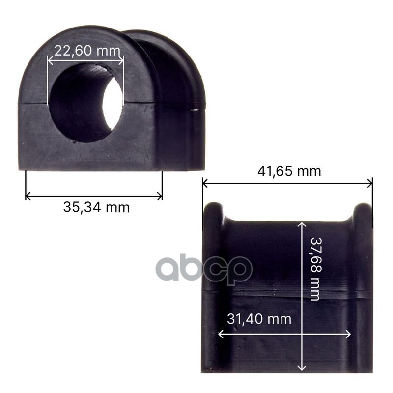 Втулка стабилизатора переднего Avantech 48815-33100/48815-06200 / 48815-06090/48815-06170