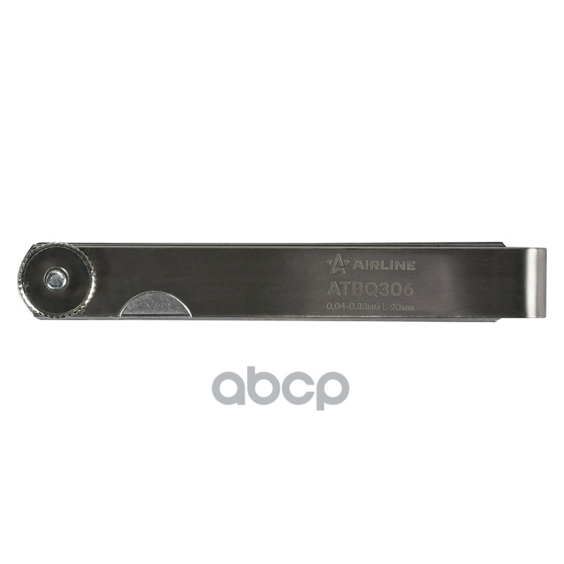 Щуп измерительный набор 32пр. (0,04-0,88мм, L-90мм, стальной корпус), блистер (ATBQ306)