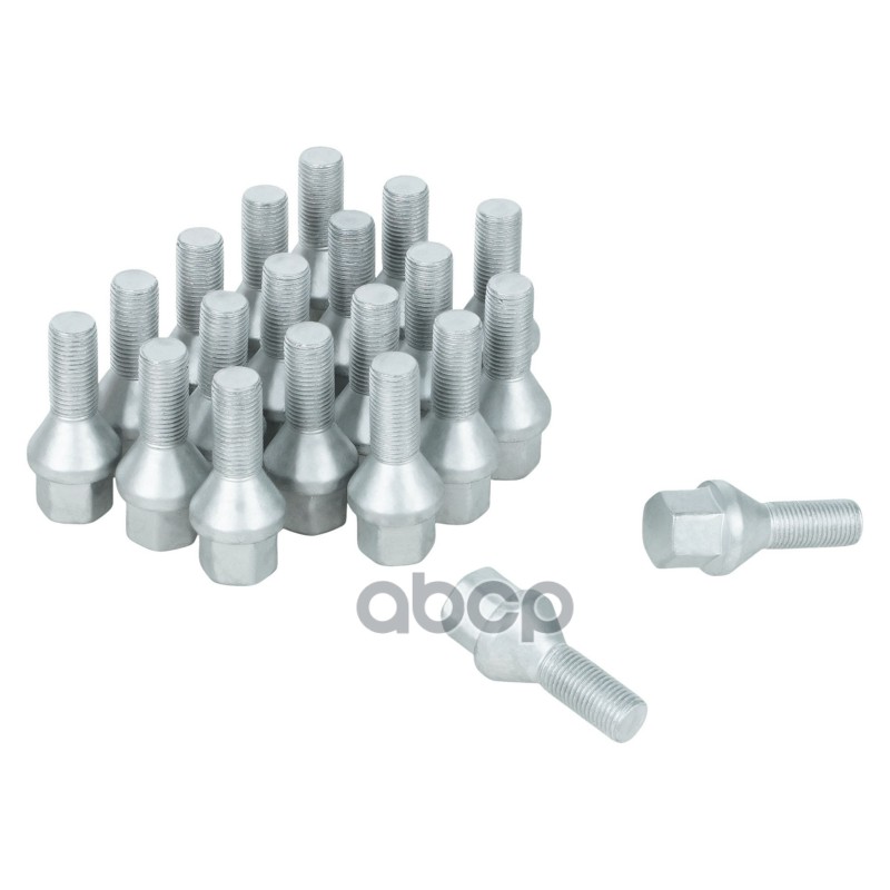 Болт колесный M12x1,25x25x53, конус, кл.17, дакромет для а/м Peugeot/Citroen (ABLT017)