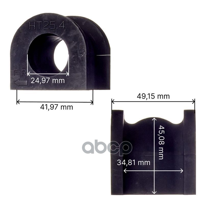 Втулка стабилизатора переднего Avantech 51306-SDA-A03