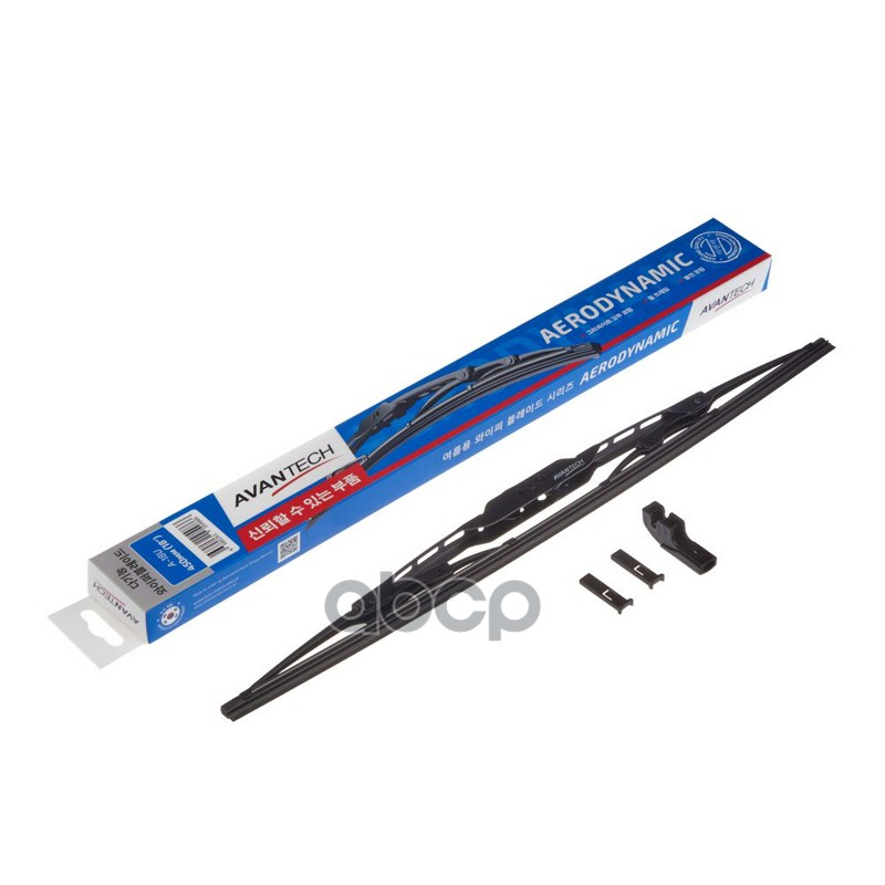 Щетка стеклоочистителя Avantech Aerodynamic 450мм ( 18'' ) 28890JR81A / 8250A186 / 8250A375 / 86542AG160 / AY00JUAF5R / MN181423 / MR300879 / MR416668 / 28890-JR81A / 86542-AG160 /  5212-28070/ 85212-35060/ 85212-40060/ 85212-40070/ 85212-60050/ 85212-600