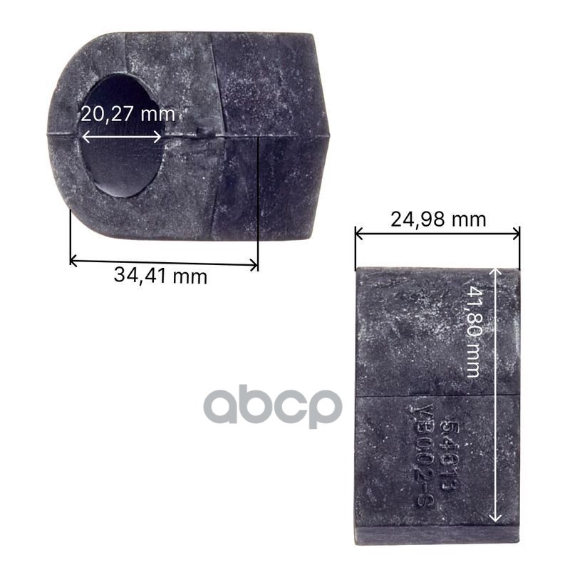 Втулка стабилизатора заднего Avantech 54613-VB002 / 54613-VB001