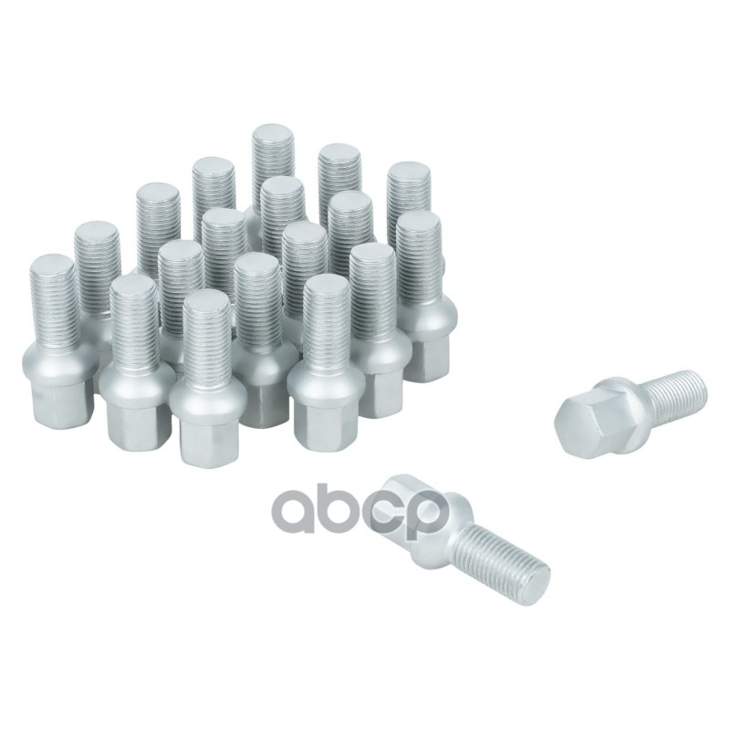 Болт колесный M14x1,5x27x53, сфера R13, кл.17, дакромет для а/м VW/Skoda/Audi (ABLT001)