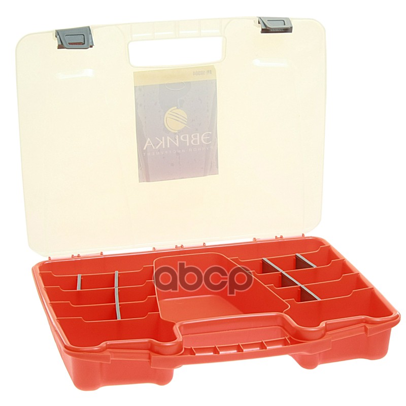 Ящик-органайзер 370х280х60мм со сменными вставками ЭВРИКА