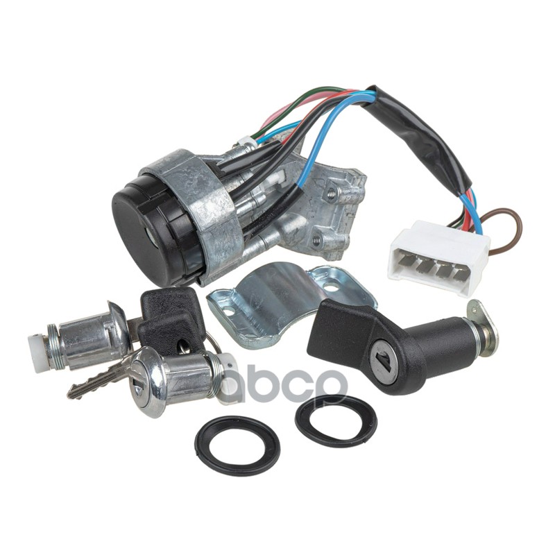 Замок зажигания и цилиндры в сборе с личинками и ЕДИНЫМ ключом для ВАЗ-2110 BOLK