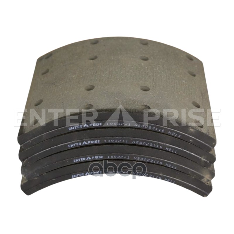 Накладки тормозные 19932 1-й ремонт Scania 3s задние 413х203 (с заклёпками)