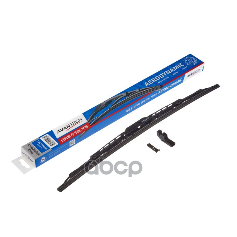 Щетка стеклоочистителя Avantech Aerodynamic 500мм ( 20'' ) 8250A010 / 8250A011 / 8250A116 / 8250A204 / MR300877 / MR361327 / MR522387 /  GJ6J-67-330A/ WG85-67-330/ 85212-10130/ 85212-12280/ 85212-12281/ 85212-12290/ 85212-12312/ 85212-12320/ 85212-16070/