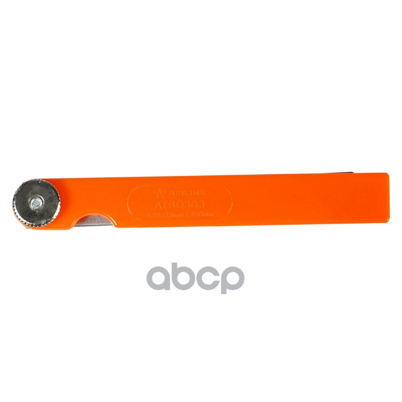 Щуп измерительный набор 17пр. (0,02-0,5мм, L-100мм, пластиковый корпус), блистер (ATBQ303)