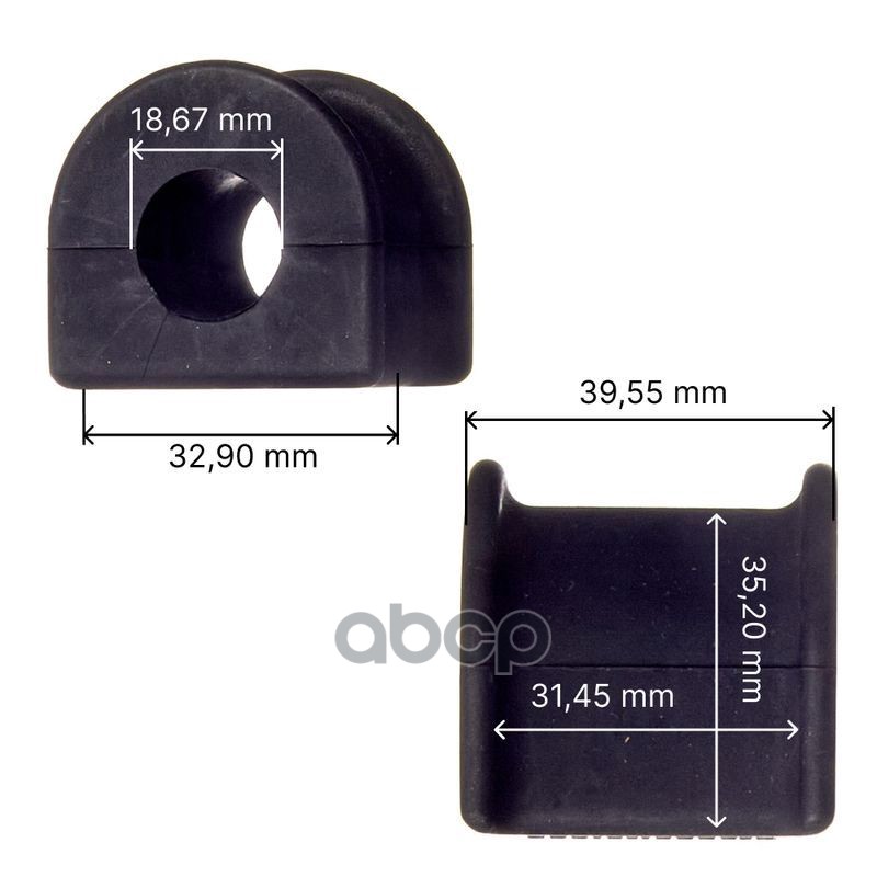 Втулка стабилизатора заднего Avantech 48815-10090