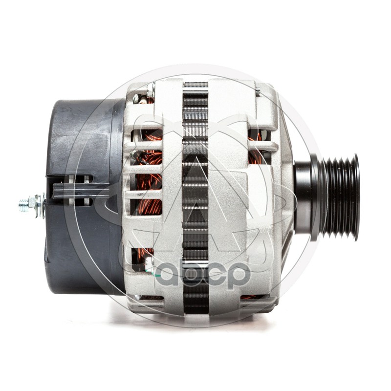 Генератор КАМАЗ,МАЗ,УРАЛ дв.ЯМЗ-656,658 ЕВРО-3 (вып.с авг.2009г)поликлин. шкив 2