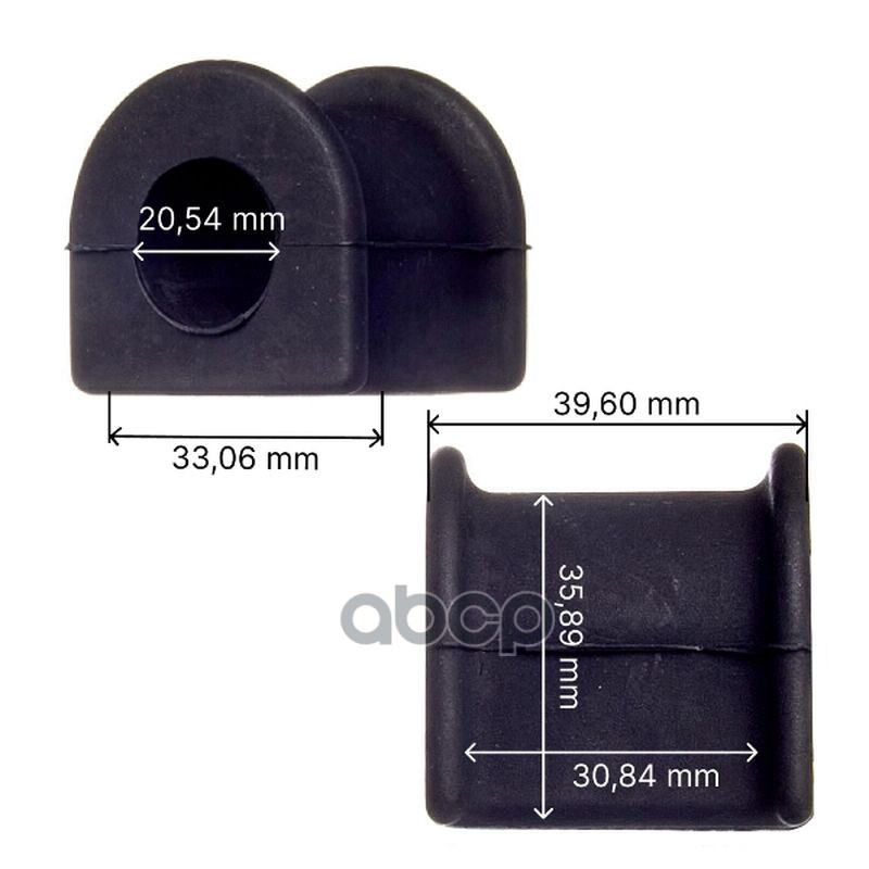 Втулка стабилизатора переднего Avantech MB844456