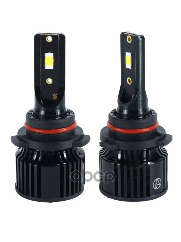 Светодиодные лампы 9006 (с вентилятором) (2шт) 10-30V,30W/шт,6000K,3570 чип,3000