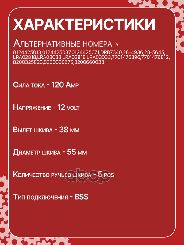 Генератор восстановленный