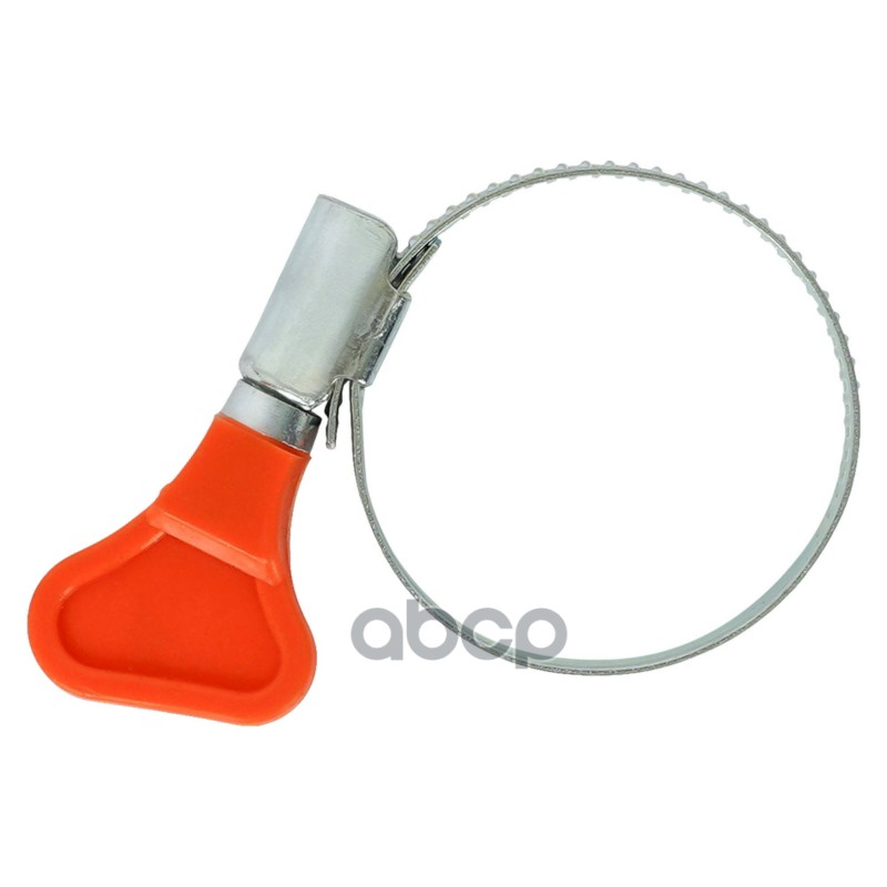 Хомут червячный 25-40/9мм с ключом, стандарт, W1(оцинк.)