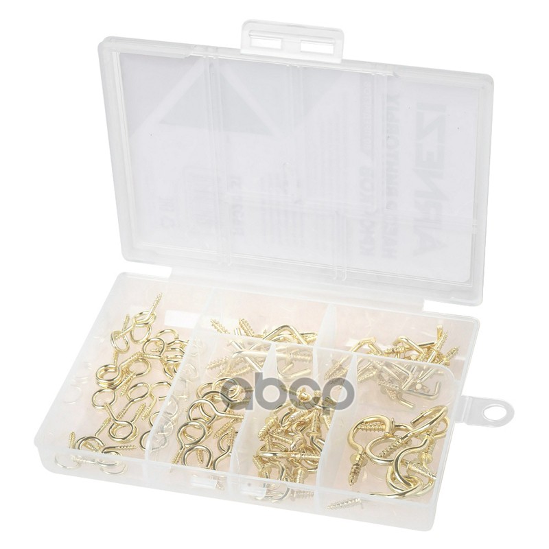 Набор винтовых крючков 80пр. ARNEZI R8020131