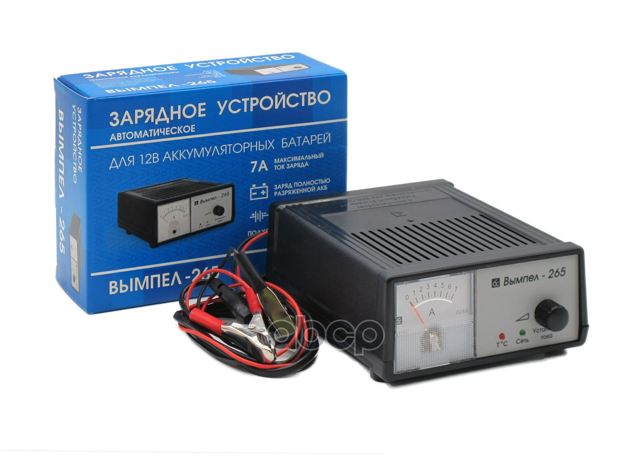 ЗУ Вымпел -265 (автомат,0-7А,12В,стрелочный амперм)