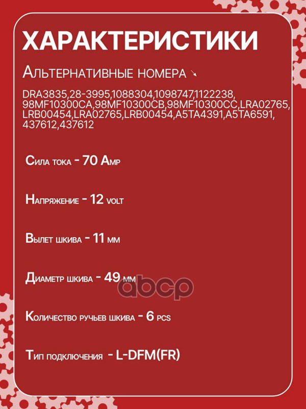 Генератор восстановленный