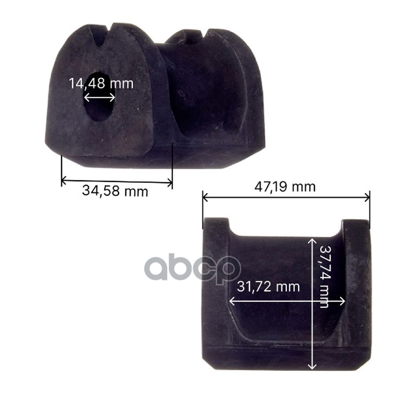 Втулка стабилизатора заднего Avantech 20464-SC010