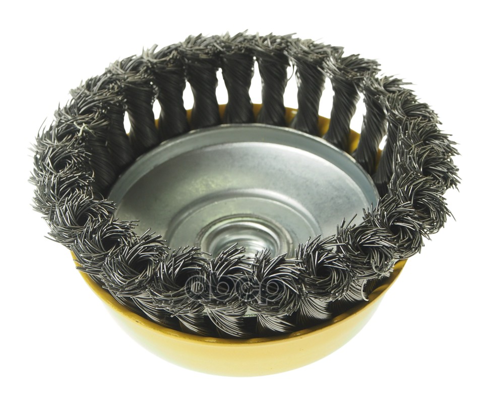 Кордщетка для УШМ чашка 125мм сталь ЭВРИКА