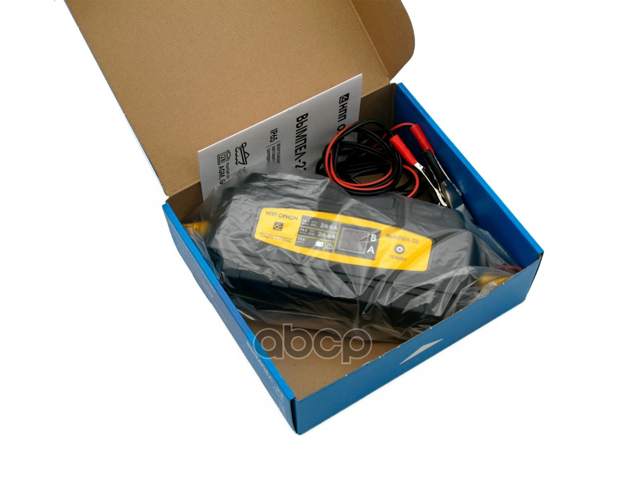 Устроиство зарядное Вымпел 12V 6A Вымпел-23 (автомат, LED индикатор)