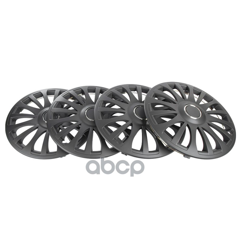 Колпаки R16 Sapphire 4шт (черно-матовые) ABS-пластик ARNEZI A0702038