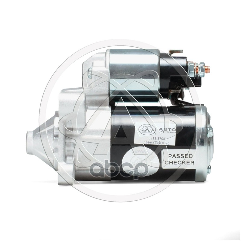 Стартер 8312.3708 AE 12В, 0,85кВт 8 зубов (ан. 8200266777) ЛАДА ЛАРГУС, LADA LAR