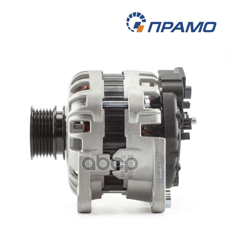 Генератор для ВАЗ Лада Ларгус дв.16 кл. / 14В 90А, шкив поликлиновой ПРАМО