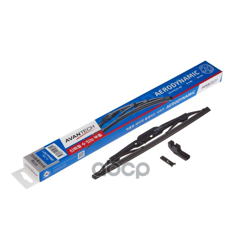 Щетка стеклоочистителя Avantech Aerodynamic 300мм ( 12'' ) 76730-S10-305/MR 574940/12 72 731/38340-86G20 /  85242-06010/ 85242-87401/ 85291-33020