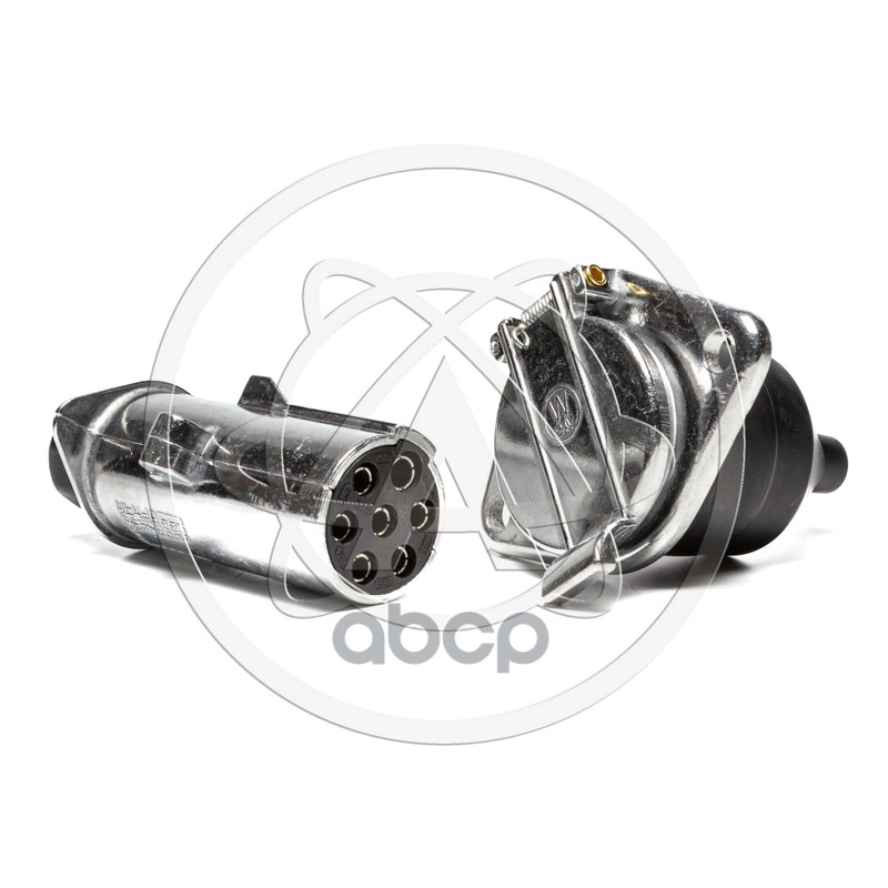 Разъем электрический прицепа ISO 1185 Type N 7-полюсный (комплект металл) AVTOELECTRICA