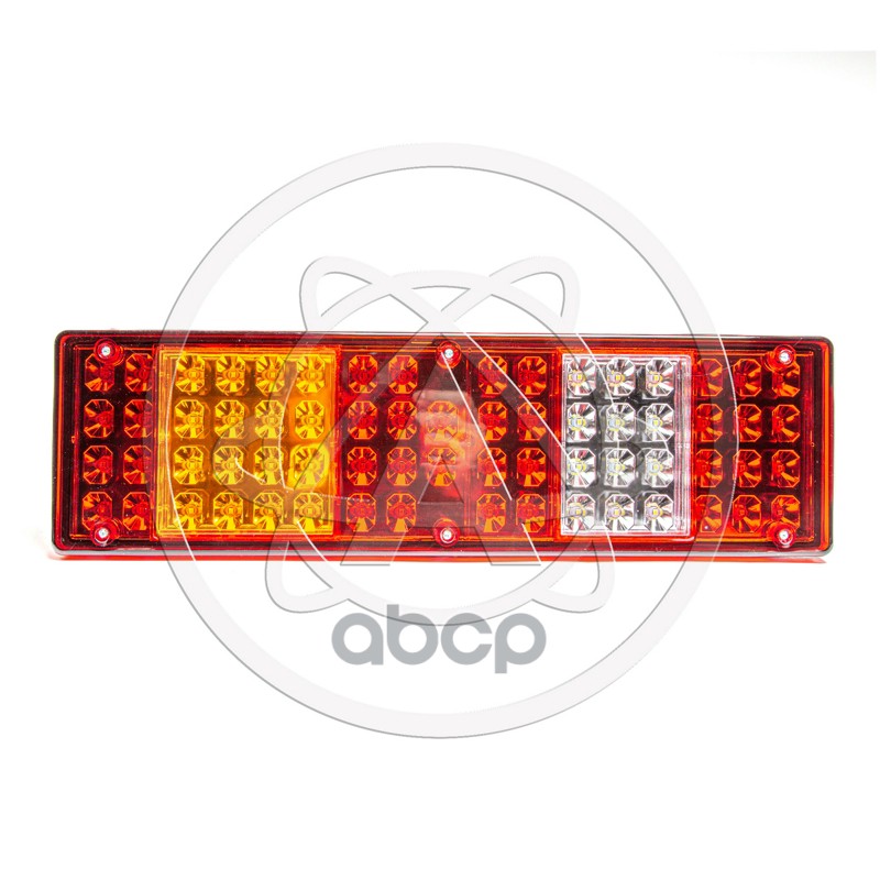 Фонарь задний КАМАЗ,МАЗ,УРАЛ левый со жгутом (вилка СЦАЗ) и боковым габаритным ф