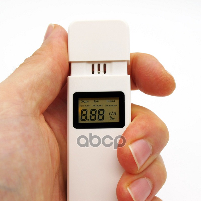 Алкотестер АТ-02 (рус. яз, выдвижной датчик)