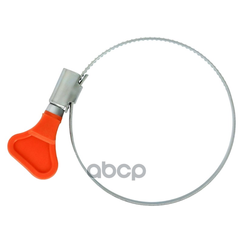 Хомут червячный 50-70/9мм с ключом, стандарт, W1(оцинк.)