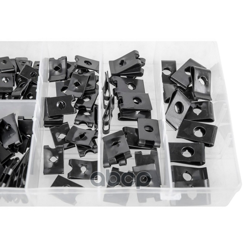 Набор саморезов и металлических клипс 170пр. ARNEZI R8020140