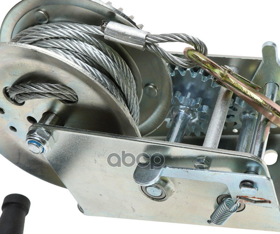 Лебедка барабанная 1.3т L=10м тросовая двухскоростная ЭВРИКА