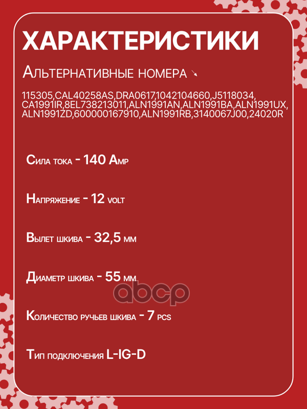 Генератор восстановленный