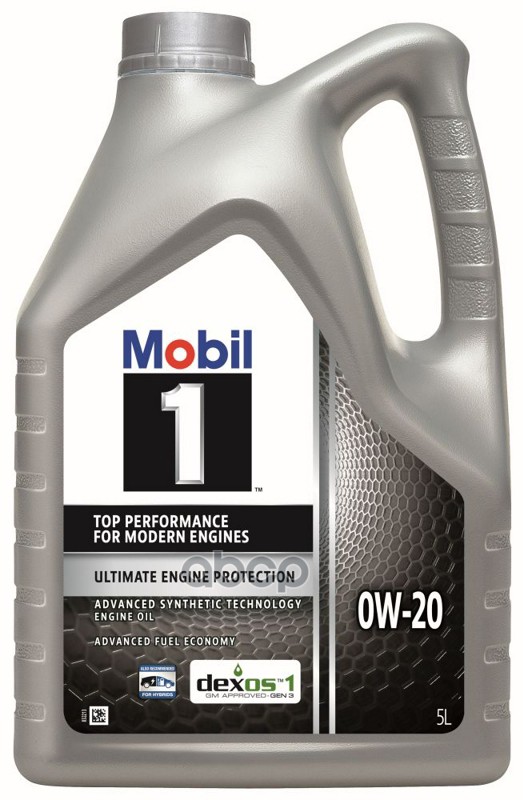 Mobil Mobil 1 0W20 Sp/Gf-6A (Europe) 5Л. Синт. (Масло Моторное)