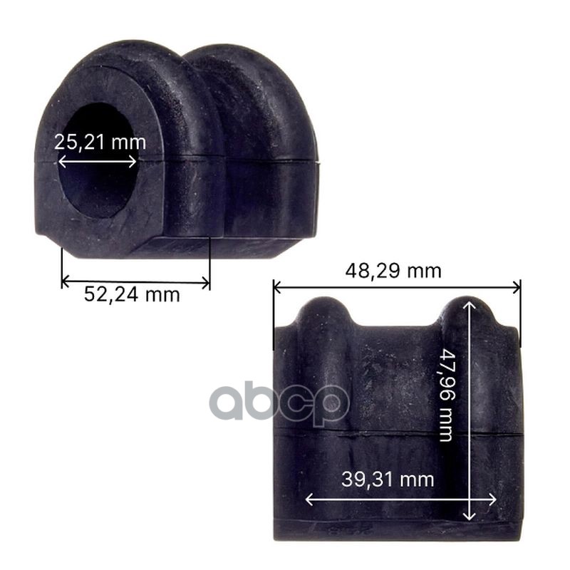 Втулка стабилизатора переднего Avantech Заменён на арт. ABH1036 54813-3K200