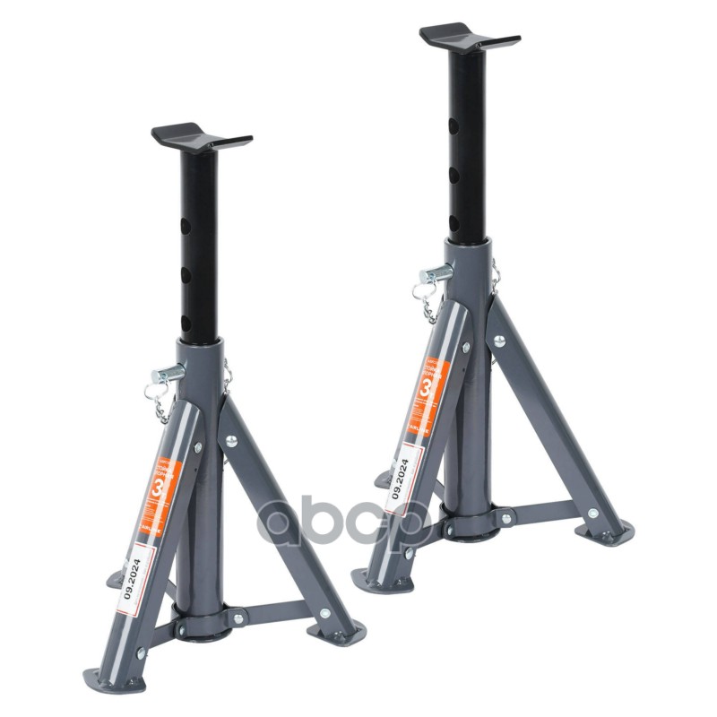 Стоика опорная 3т 286-401мм, пальцевыи механизм, складная, 2 шт. (AJSFC02)