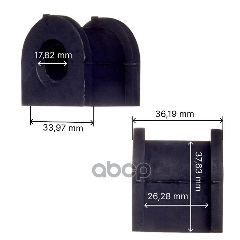 Втулка стабилизатора заднего Avantech Замена для арт. ABH0541 MN101395