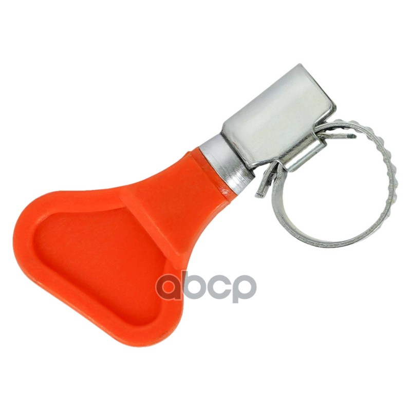 Хомут червячный 8-12/9мм с ключом, стандарт, W1(оцинк.)