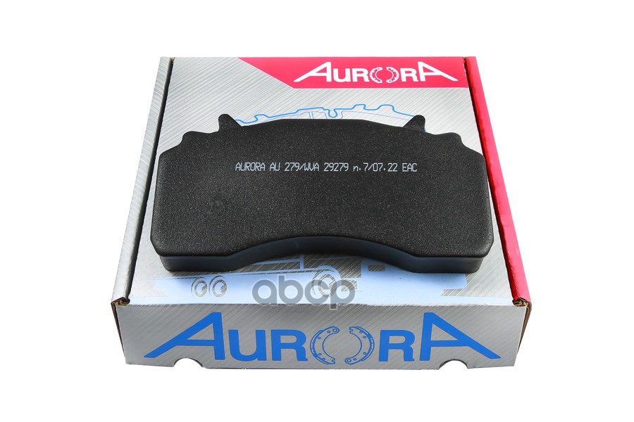 Комплект тормозных накладок с колодкой в сборе для дискового тормоза MAN, дет.AU